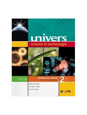 Univers science et technologie Manuel 2